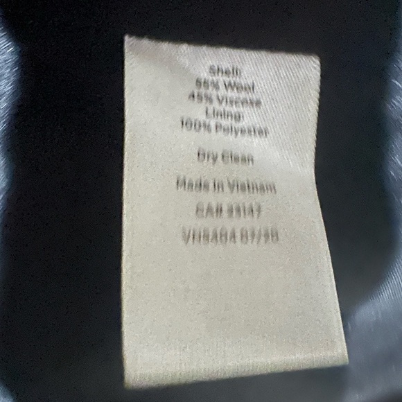 Talbots black & white diamond shaped pattern skirt - Picture 4 of 4